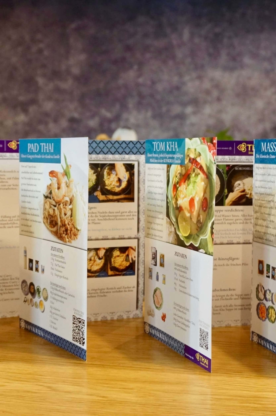 Rette mich! Rotes Thai Curry Kochbox (für 3-4 Portionen) in der Bambusbox
