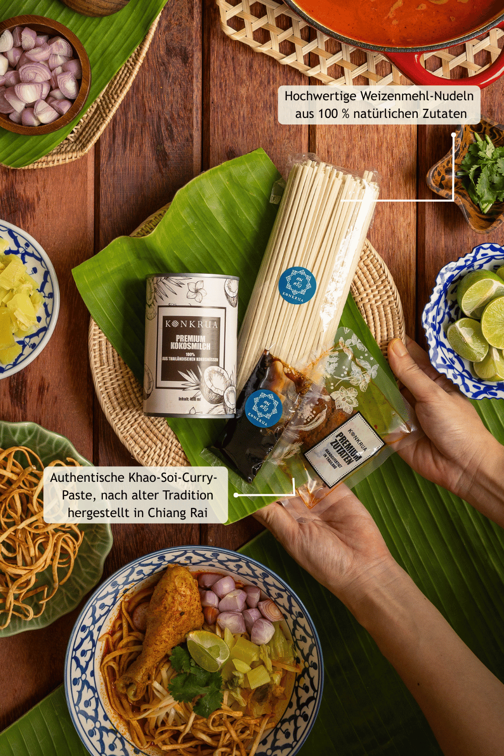 Khao Soi Box (für 3-4 Portionen)