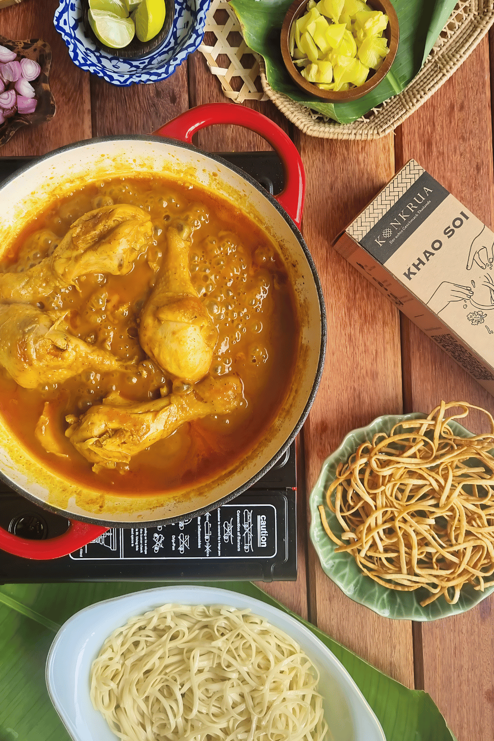 Khao Soi Box (für 3-4 Portionen)