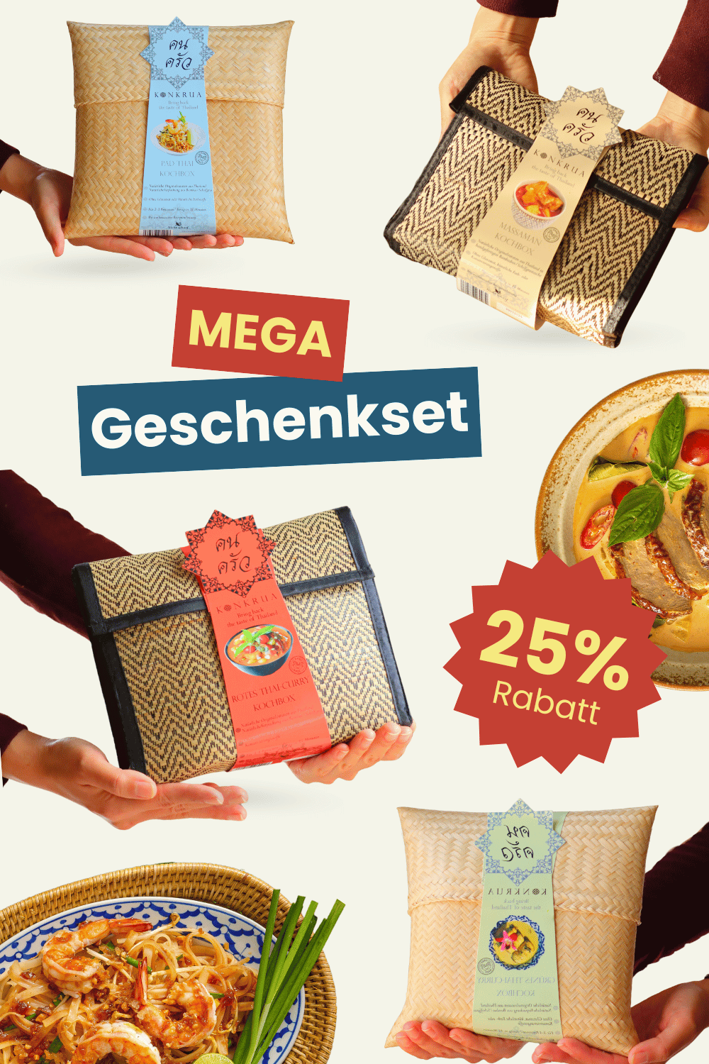 Mega Thai Geschenkset – handgemacht & 25 % günstiger