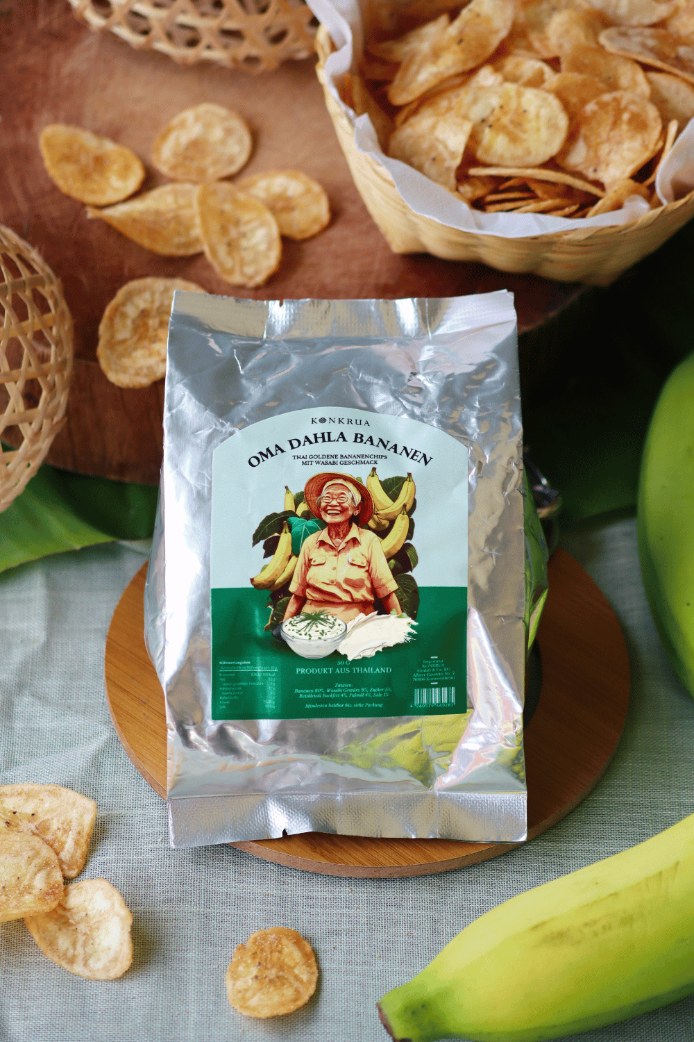 Oma Dahla Bananenchips