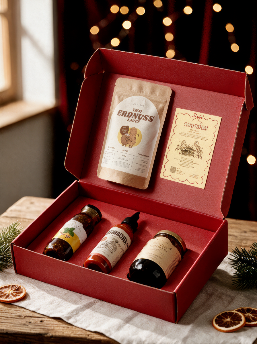 Blick in die Geschenkbox