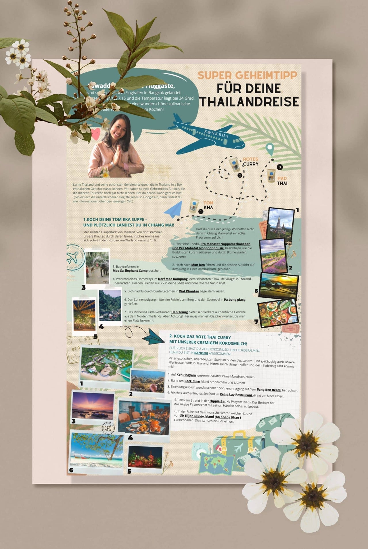 KONKRUA-Starter Set mit 23 Thailand Geheimtipps